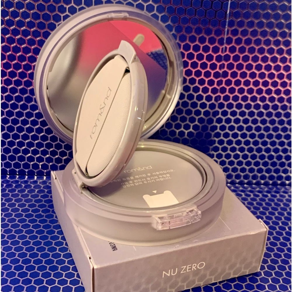 Rom&nd NU ZERO premium compact perfect coverage makeup 💋 03 Natural